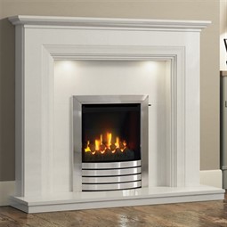Elgin & Hall Odella Marble Fireplace Suite