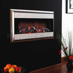 Flamerite Fires Atomic Contemporary Wall Mounted Electric Fire