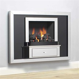 Flavel Vesta Gas Hole-in-the-Wall Fireplace