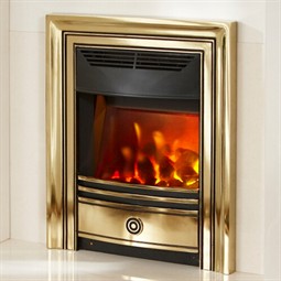 Valor Dimension Classica Electric Fire - Brass 