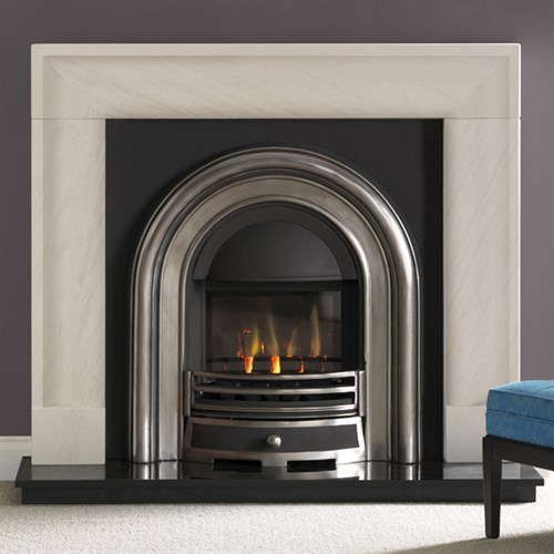 Penman Arlington Limestone Fireplace