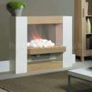 Suncrest Cubic Contemporary Electric Fireplace Suite