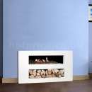 Gavin Scott Design Fissure 1400 Log Rack Gas Fireplace