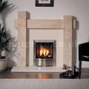 Natural Stone Collection Afrodis Travertine Fireplace