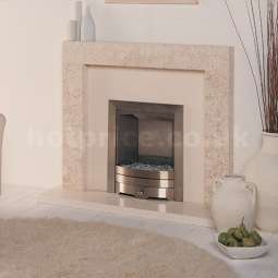 Natural Stone Collection Kinik Travertine Fireplace