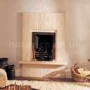 Natural Stone Collection Akarsu Travertine Fireplace