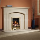 Be Modern Auckland Stone Effect Fireplace Suite