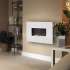 CK Fires Aislin HE 30 Limestone Flueless Gas Fire
