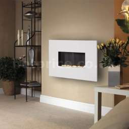 CK Fires Aislin HE 30 Limestone Flueless Gas Fire