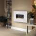 CK Fires Aislin HE 30 Limestone Flueless Gas Fire