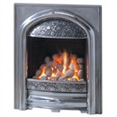 Courts Pureglow Juliet Inset Gas Fire in Full Polish Finish