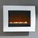 Courts Landscape Flueless Gas Fire in Gloss White