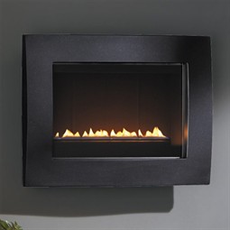 Pureglow Landscape Flueless Gas Fire in Graphite