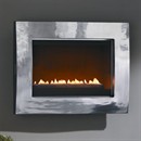 Courts Landscape Flueless Gas Fire in Chrome