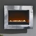 Pureglow Landscape Flueless Gas Fire in Chrome