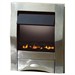 Courts Pureglow Inset Flueless Gas Fire in Chrome