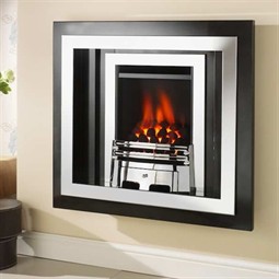 Crystal Fires Lisa 4 sided Contemporary Fireplace - Wall Mounted