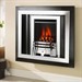 Crystal Fires Lisa 4 sided Contemporary Fireplace - Wall Mounted