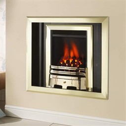 Crystal Fires Lisa 4 sided Contemporary Fireplace - Inset