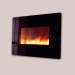Winther Browne Royale Black Glass Wall Mounted Gas Fire