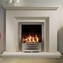 Gallery Collection Cranbourne Jurastone Fireplace inc Gas Fire