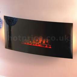 Flamerite Fires Spiro Curve Wall Mounted Electric Fire
