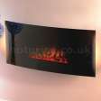 Flamerite Fires Spiro Wall Mounted Electric Fire - Curve