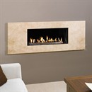 Gazco Studio Sienna Travertine Wall Mounted Gas Fire (Open Fronted)