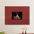 Gazco E-Studio Steel Wall Mounted Balanced Flue Gas Fire