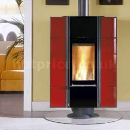 Broseley Carillon Flat Contemporary Wood Burning Stove