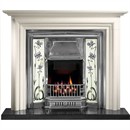 Gallery Modena Limestone Fireplace