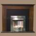 Suncrest Mango Contemporary Electric Fireplace Suite