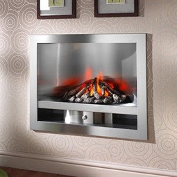 Crystal Fires Sunrise 4 sided Hole-in-the-Wall Gas Fireplace