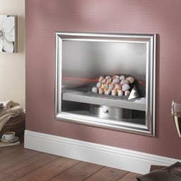 Crystal Fires Sunrise Monarch 4 sided Hole-in-the-Wall Gas Fireplace
