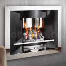 Crystal Fires Emerald Ruby Gas Hole-in-the-Wall Fireplace