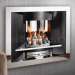 Crystal Fires Emerald Ruby Hole-in-the-Wall Gas Fireplace