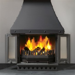 Dovre 1800 Multifuel / Wood Burning Fireplace Stove