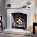 Gallery Collection Copeland Chamber Limestone Fireplace Package
