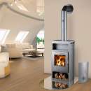Euro Flames Sanderford Contemporary Multifuel Stove