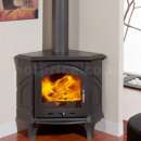 Euro Flames Lord Cast Iron Wood Burning Corner Stove