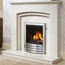 Be Modern Rossano Marble Fireplace Suite
