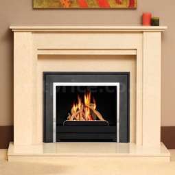 Be Modern Latina Marble Fireplace Suite
