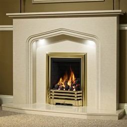 Be Modern Portia Marble Fireplace Suite