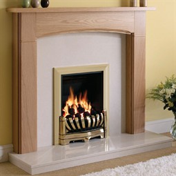 Be Modern Logan Wooden Fireplace Suite