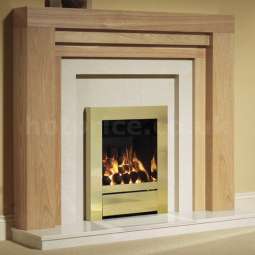 Be Modern Dakota Wooden Fireplace Suite