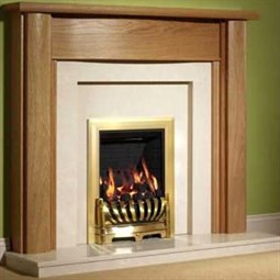 Be Modern Hilton Wooden Fireplace Suite