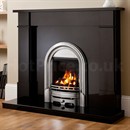 Be Modern Beatrice Marble Fireplace Suite