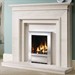 Be Modern Torino Limestone Fireplace Suite
