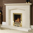 Be Modern Bellina Limestone Fireplace Suite