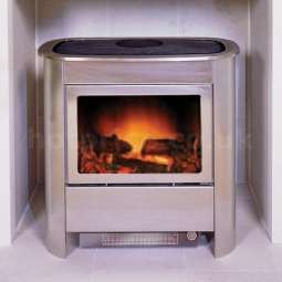 Gazco Steel Manhattan Electric Stove - Medium